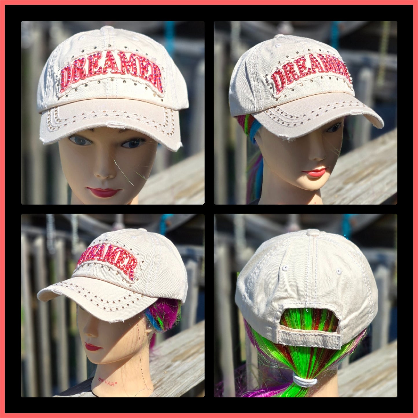 Cream Dreamer BLING Hat