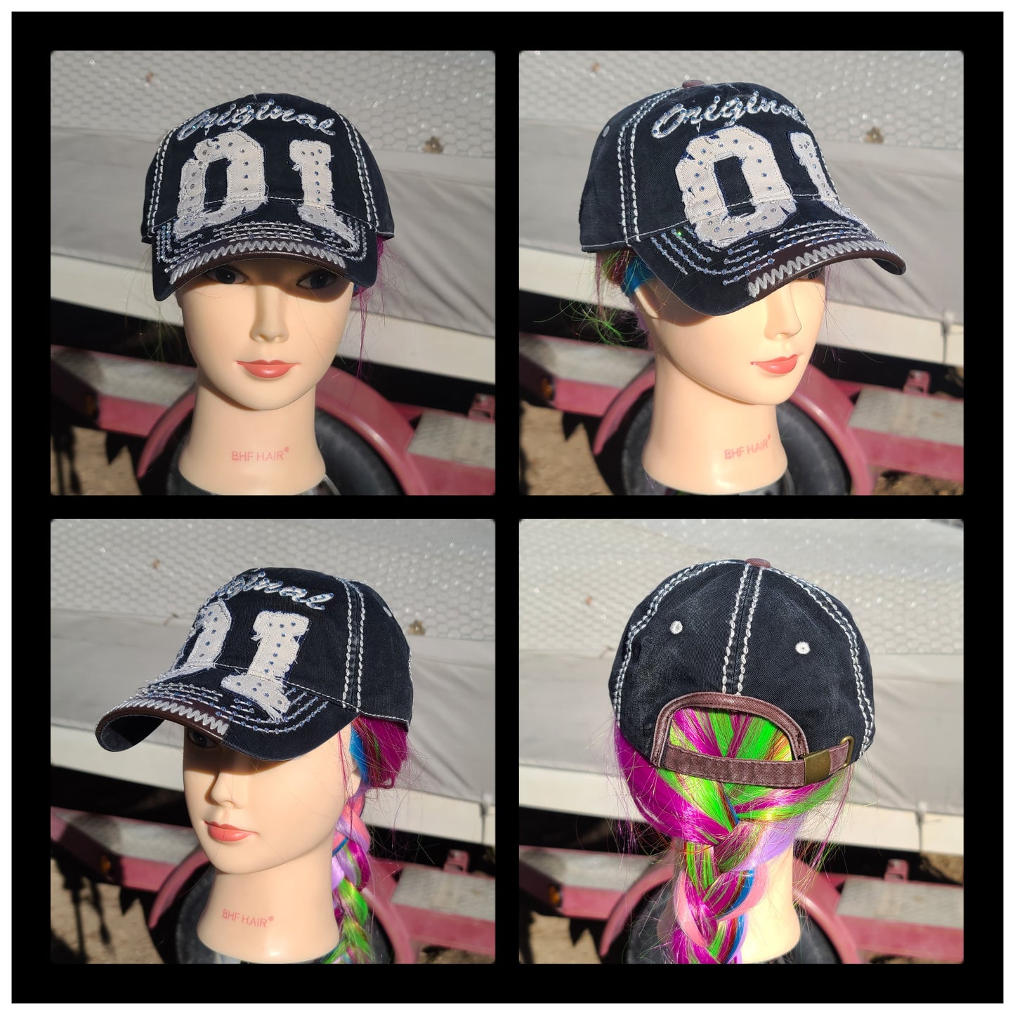 Black Original 01 BLING Hat