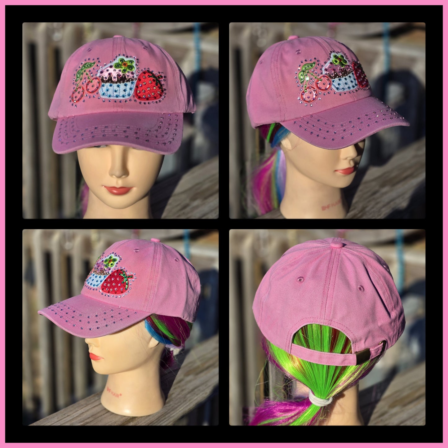 Pink Sweet Treats BLING Hat