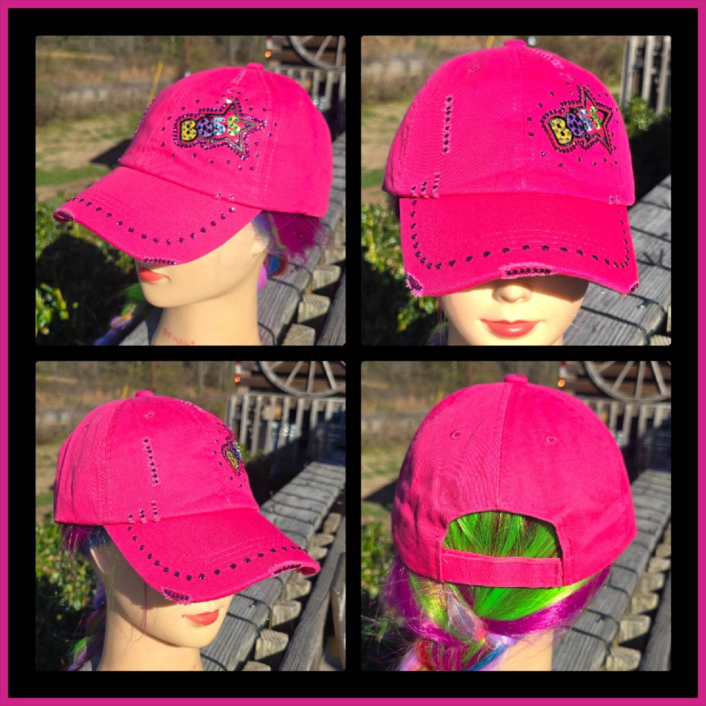 Pink Boss BLING Hat