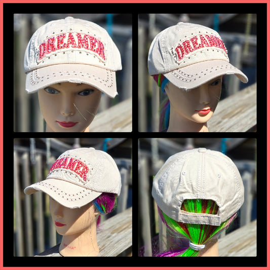 Cream Dreamer BLING Hat