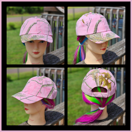 Pink Camo Realtree BLING Hat