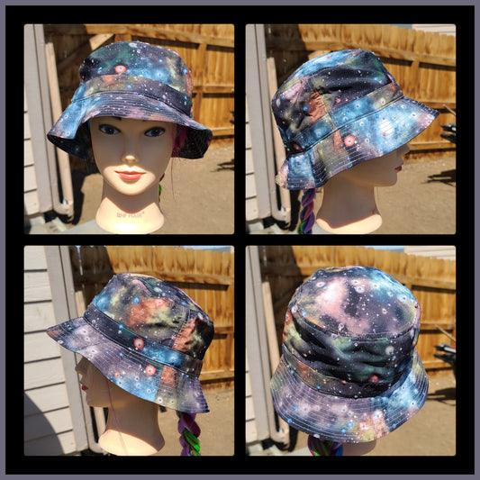 Dark Gray Space BKING Bucket Hat