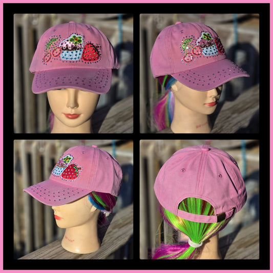 Pink Sweet Treats BLING Hat