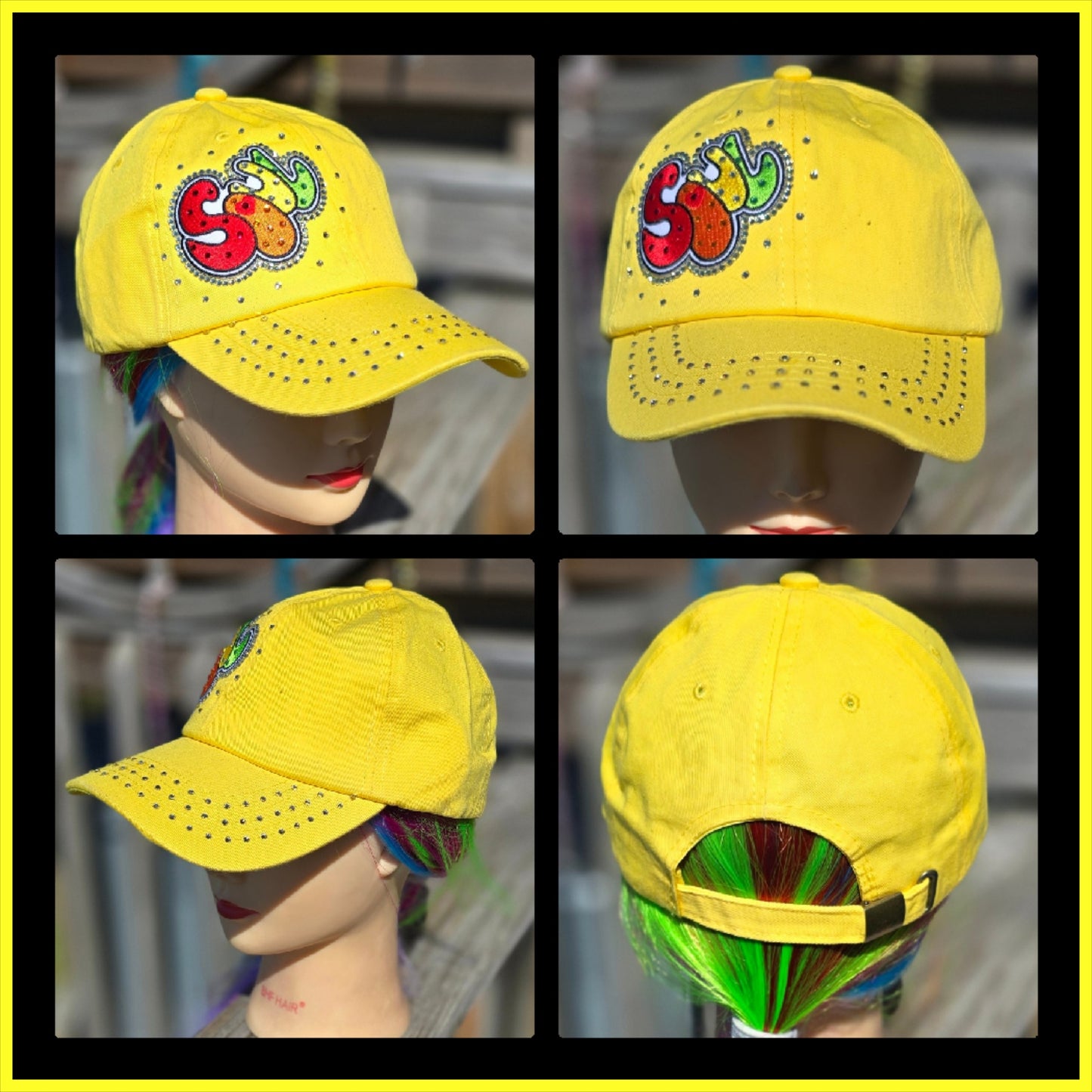 Yellow Soul BLING Hat